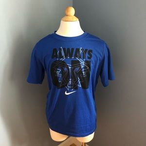 Nike Dri-fit Kids Blue T-Shirt